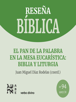 cover image of El pan de la Palabra en la mesa eucarística